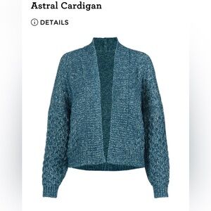 CAbi Teal Women's Cardigan Sweater